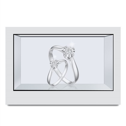 Priehľadná LCD obrazovka